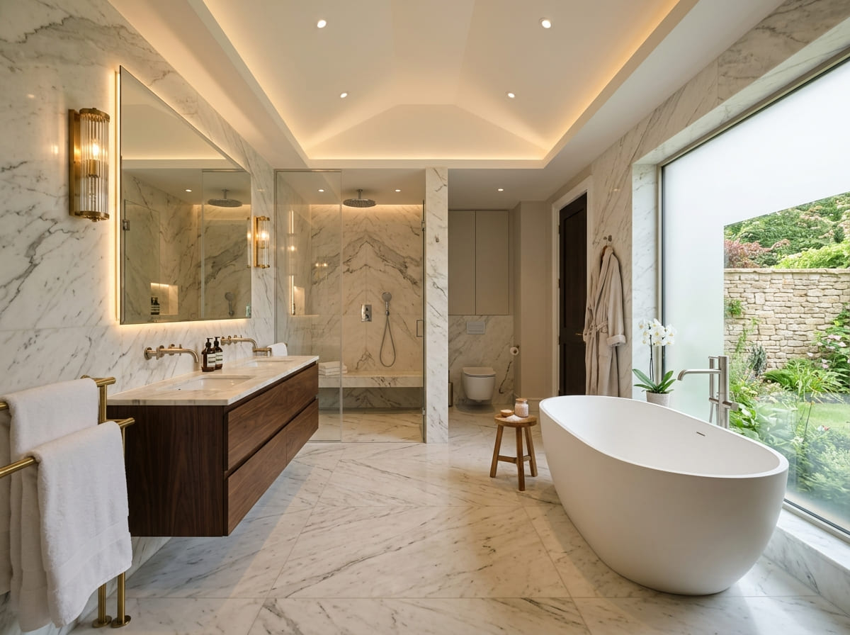 Custom Bathroom Renovation in Joaquin