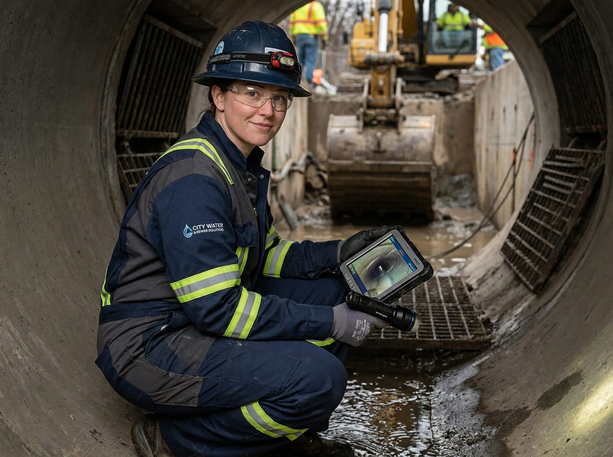 Sewer Line Inspection & Replacement in Joaquin